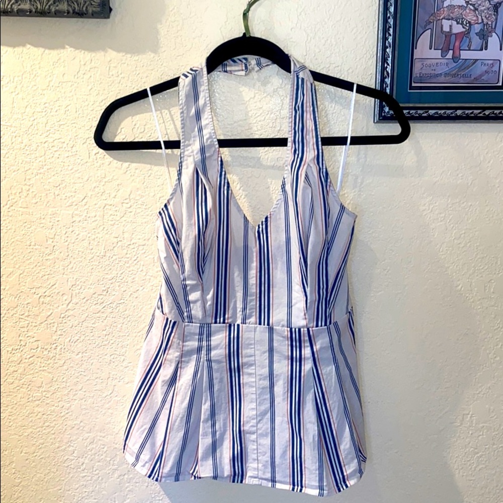 Belle Sky Size XS Cotton Bust Shaping Halter